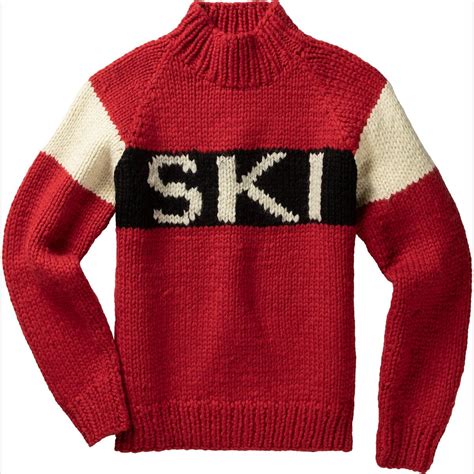 Kanata Hand Knits Ski Sweater Mens Clothing