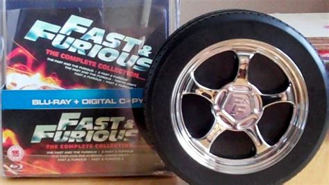 What else do we really need? Fast & Furious The Complete Collection Blu-Ray Tyre Boxset ...