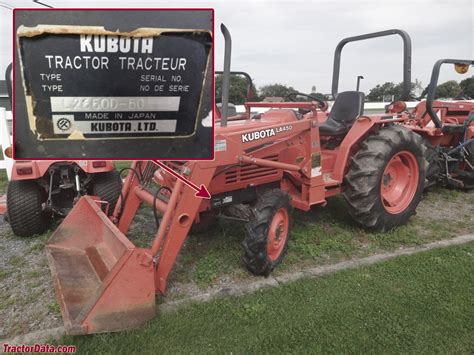 Kubota L2650 Tractor Information