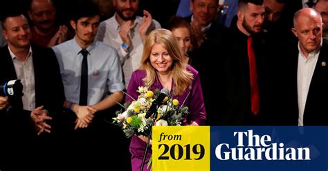 Slovakia Elects First Female President Slovakia The Guardian