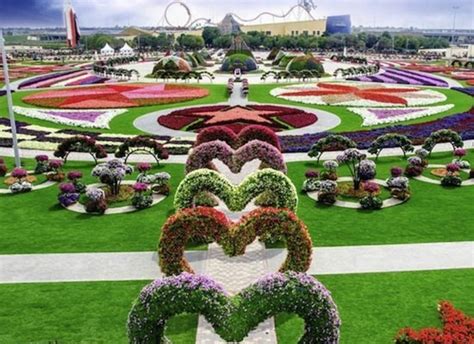 Verdant Wonderland Dubais Miracle Garden Organic Authority