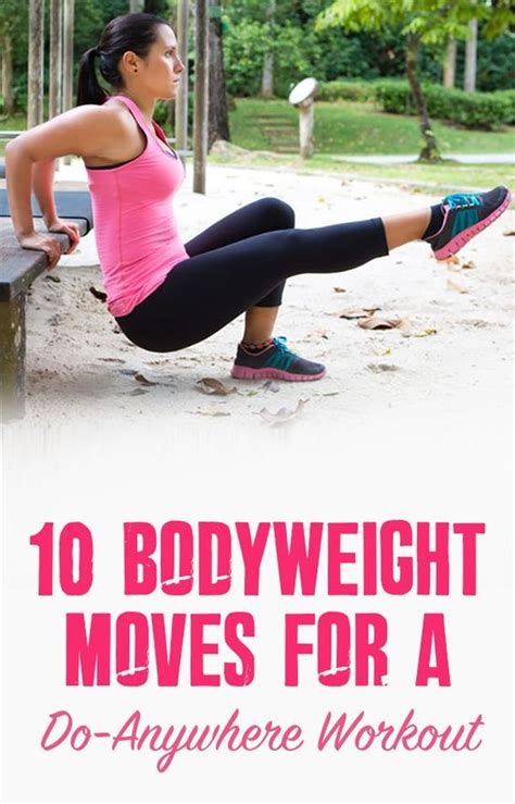 10 Bodyweight Moves For A Do Anywhere Workout