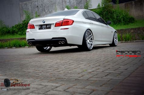 Bmw F10 5 Series On R 7 Mesh X Concave Wheels By Rennen Forged