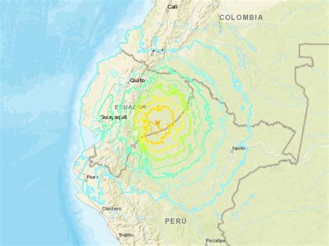 75 Magnitude Earthquake Strikes Near Ecuadors Border With Peru Ncpr