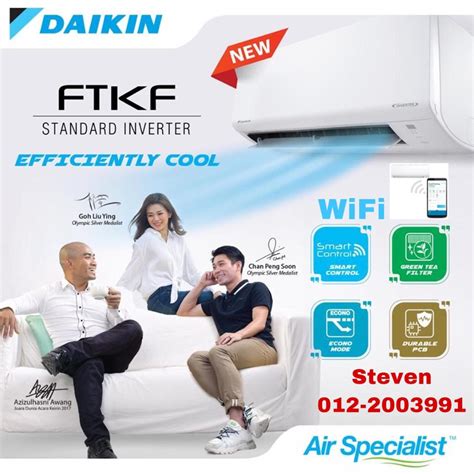 Daikin Ftkf A Series Hp Hp No Wifi Inverter Wall Mounted Air