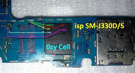 Pinout EMMC EMCP Samsung All Model Samsung Tabs Repair Guide Isp