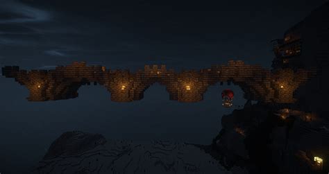 A Detailed Bridge Minecraft Map