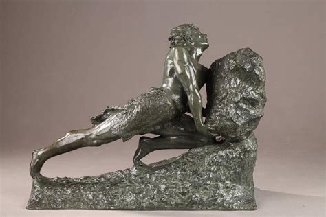 Before surrendering though and dying, sisyphus told his wife merope to later throw his lifeless body in the middle of the city. Bronze Sculpture, "The Myth of Sisyphus" by Emile Gregoire ...