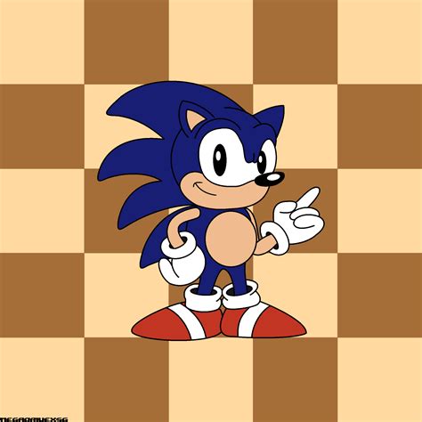 Old School Sonic By Mdxsg1986 On Newgrounds