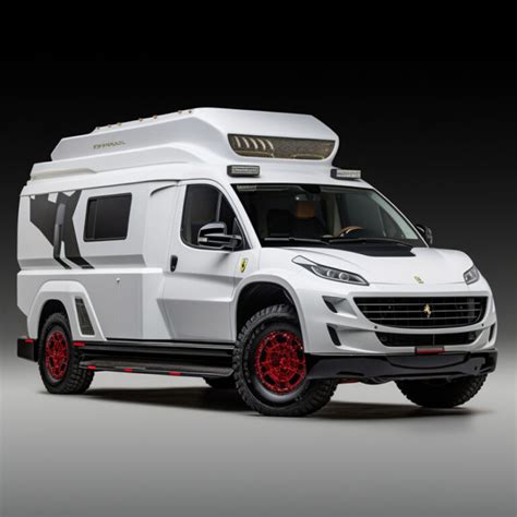 Ferrari Camper Vans Designed By Generative Ai Van2b
