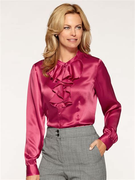 famous concept 23 silk blouse