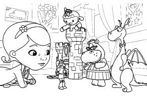 Doc McStuffins kleurplaten | Leuk voor kids Explore 623989 free printable coloring pages for you can use our amazing online tool to color and edit the following disney junior coloring pages.
