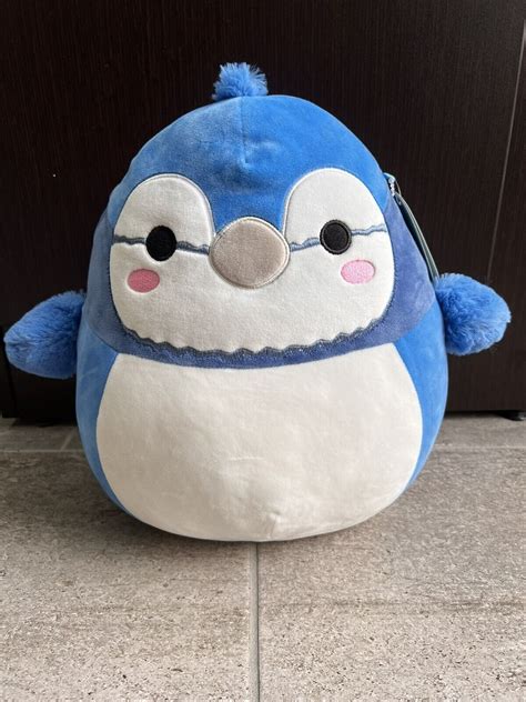 Kellytoy Squishmallow Babs The Blue Jay 12 Inch Plush Toy Ebay