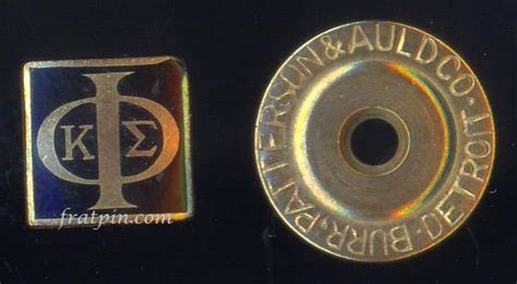 Phi Kappa Sigma Vintage Pledge Frat Pin