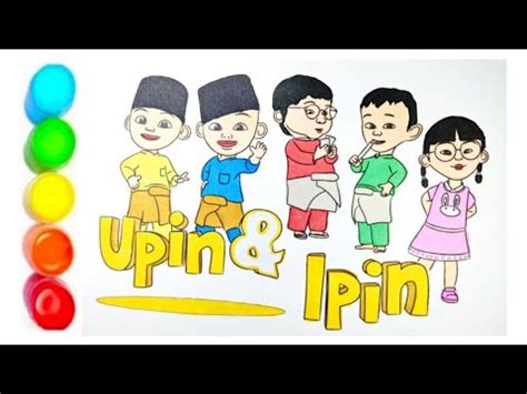 Sketsa mewarnai gambar ipin upin. Coloring ipin upin & friend - Mewarnai Ipin Upin - YouTube