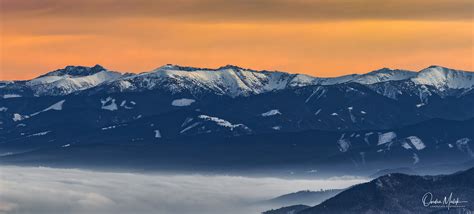 Low Tatras Mountains During Sunset Ondra Malek