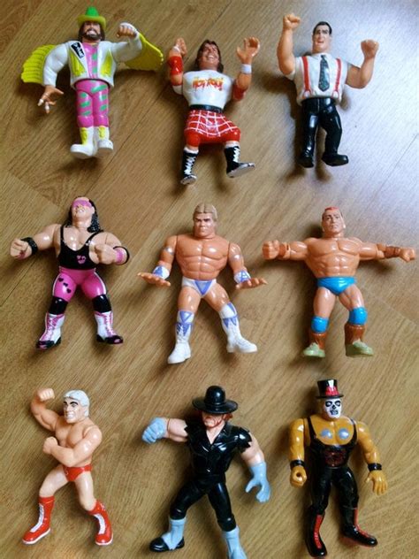 Items Similar To Various Vintage Wwf Wrestling Figures From 1990 1992