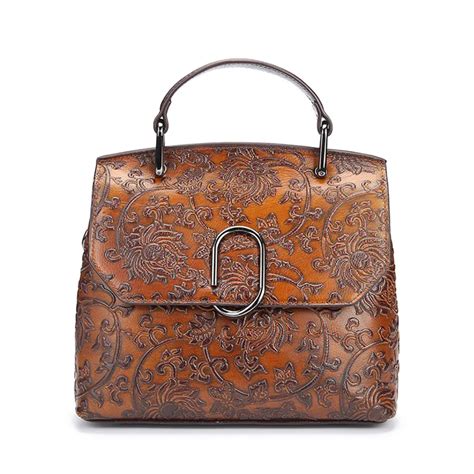 Genuine Leather Shoulder Handbags