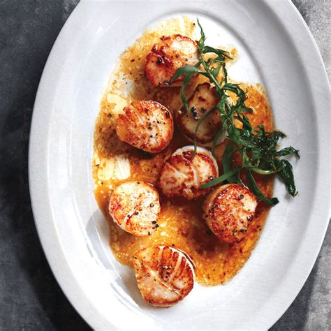 Scallops With Herbed Brown Butter Recipe Epicurious
