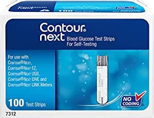 Bayer Contour Next Tiras De Prueba De Glucosa En Sangre Ea Amazon Es Salud Y Cuidado