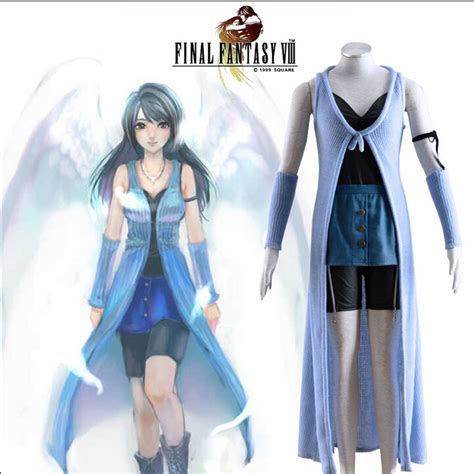 Final Fantasy Viii Rinoa Heartilly Dress Cosplay Costume Final