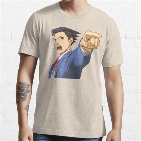 Phoenix Wright Ace Attorney T Shirt For Sale By Mindwerkz