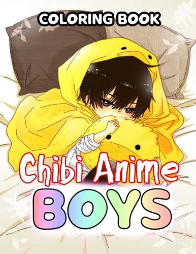 Chibi Anime Boys Coloring Book Wonderful Coloring Pages With Adorable