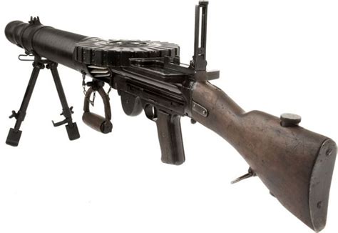 Model 1914 Lewis Gun The Lewis Was Developed In The United States In