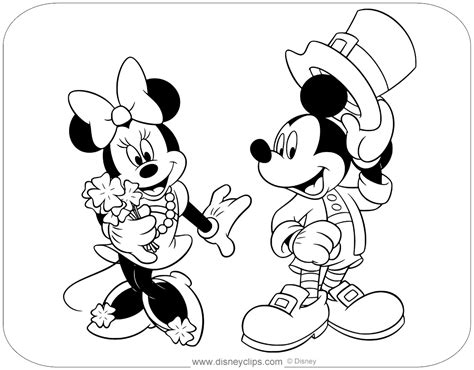 Mickey Mouse Friends Coloring Page 5 Coloring Home