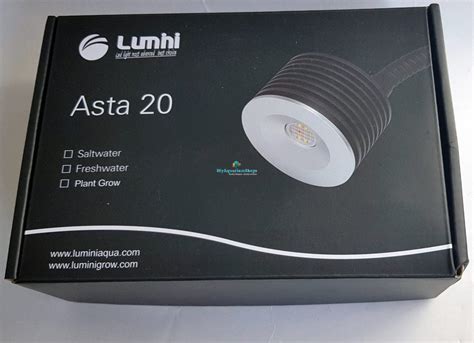 Lumini Aqua Asta 20 Led Light For Nano Tank Marine Myaquariumshops