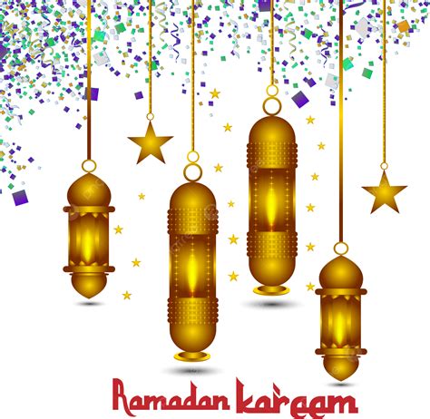 이슬람 라마단 등불 명품 축제 벡터 요소 및 Png 이슬람교 라마단 칸델라 Png 일러스트 및 벡터 에 대한 무료