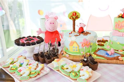 Peppa Pig Birthday Party Ideas Photo 1 Of 61 Catch My Party