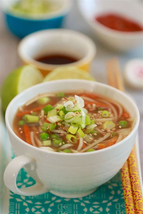 It's time to think differently about being able to cook healthy meals in your microwave oven. Homemade Microwave Ramen in a Mug - Gemma's Bigger Bolder ...