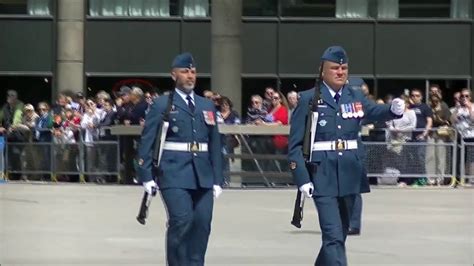 Royal Canadian Air Force Trooping The Colours Part 1 Of 2 Youtube