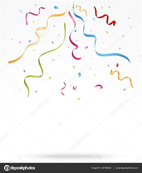 Colorful Celebration Ribbons Stock Vector Image By ©bejotrus 140786202