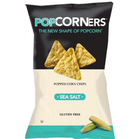 Popcorners Corn Chips Sea Salt 11oz Snackoree