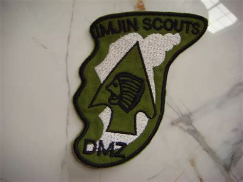 Us 2nd Infantry Division Imjin Scouts Dmz Korea War Patch 1185