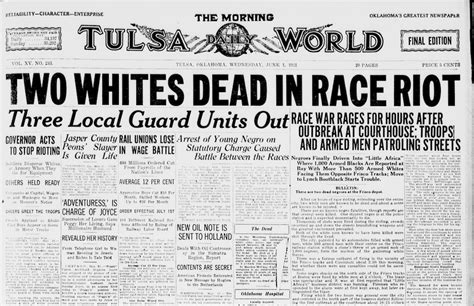 the tulsa race massacre of 1921