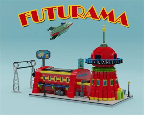 Lego Ideas Futurama Planet Express Alcanza La Etapa De Revisión