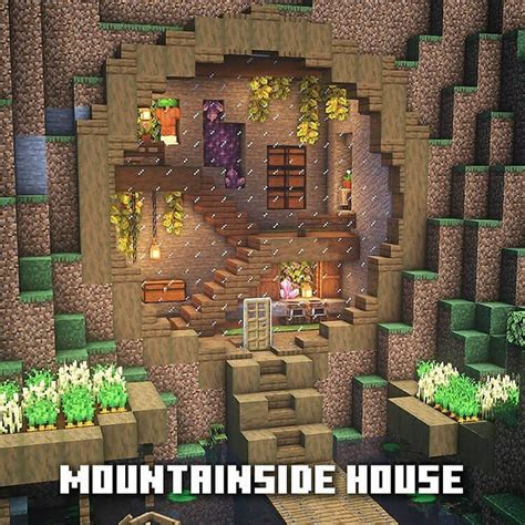 14 Ideas For Building Minecraft Houses Inside Mountains Moms Got The