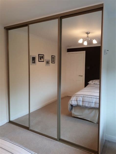 Mirror sliding door wardrobe doors buy. Mirrored Wardrobe Sliding Doors | in Bishopbriggs, Glasgow ...