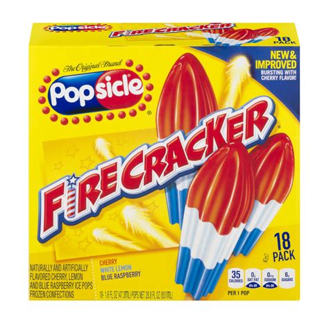 Save On Popsicle Ice Pops Firecracker 18 Ct Order Online Delivery Giant