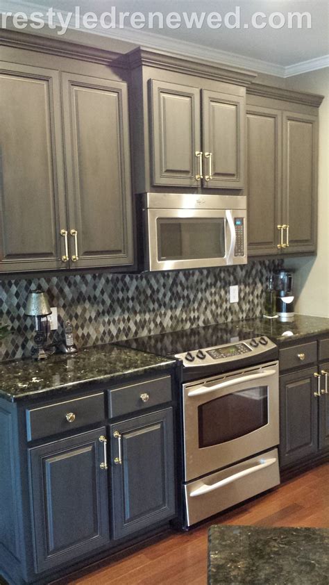 Dark Grey Chalk Paint Kitchen Cabinets Wow Blog