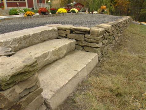 Outdoor Spaces Dry Stone Wall Stone Retaining Wall Building A