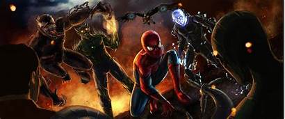 Sinister Spider Six Spiderman Plot Artstation Wallpapers