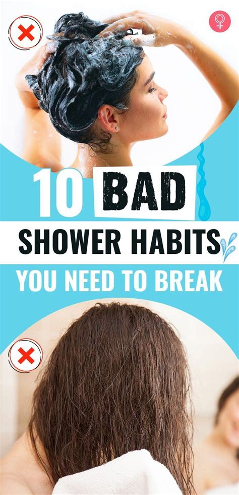 10 Bad Shower Habits You Need To Break Yes The Key To Having A Good Showering Experience Means