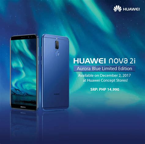 Xiaomi mi note 10 lite. Huawei Nova 2i Aurora Blue Limited Edition will be ...