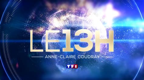 Vidéo Générique Journal Le 13h Anne Claire Coudray Tf1 2018
