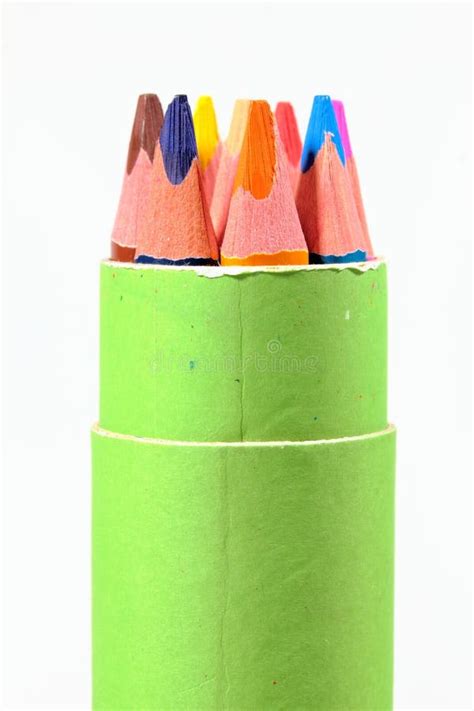 917 Bright Colored Pencils Box Stock Photos Free And Royalty Free Stock