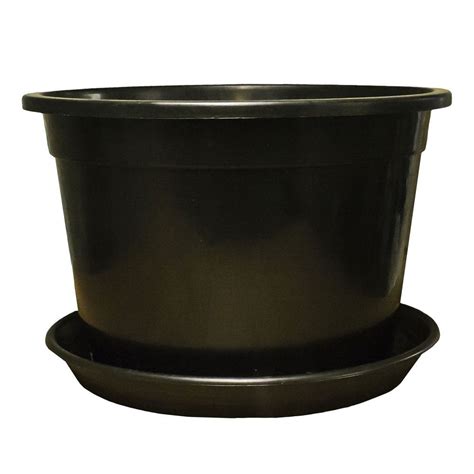 Large plastic plant pots b&m. Plant Pot Tree Shrub Plastic Planter Pots with Reinforced ...